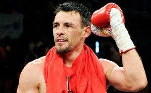 Mexican-American boxer Robert Guerrero was arrested Thursday for gun possession at JFK Airport.