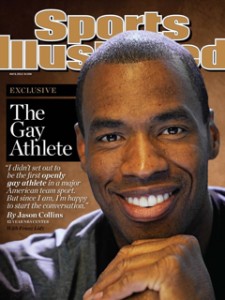 Veteran NBA center Jason Collins.