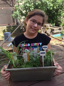 Youth and  herb garden