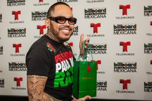 A.B. Quintanilla celebrated A Lo Grande with Buchanan’s at the Billboard Mexican Music Awards 2013 rehearsals.