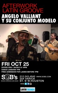 SOBs Latin Grooves 10-25-13