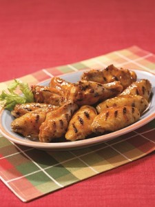 MapleBourbonGlazedChickenWings