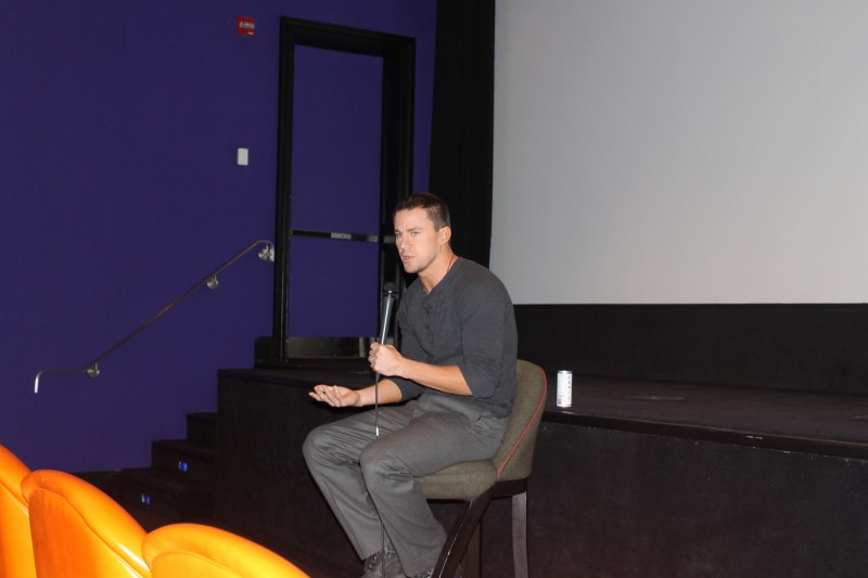 Channing Tatum at The Book of Life Press Conference (Photo by Geraldine Estevez)