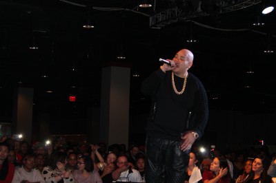 Fat Joe on stage (photo credit: Marlene Amaya, press4yourevent.com )