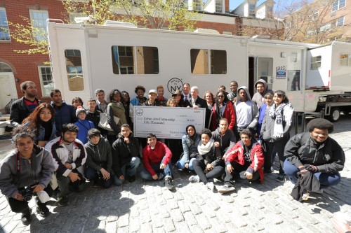 Amir Sukalic, Mayor’s Office of Media and Entertainment/ Urban Arts Partnership receives Made in NY Community Grant