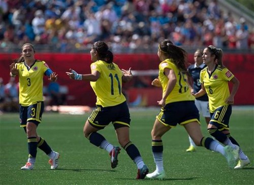 WWCUP France Colombia Soccer