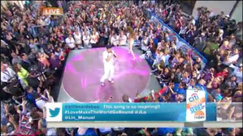 Image: screen shot of TODAY show performance | today.com