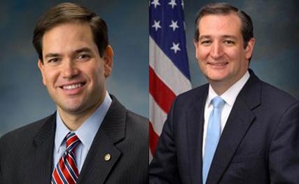 Marco Rubio and Ted Cruz