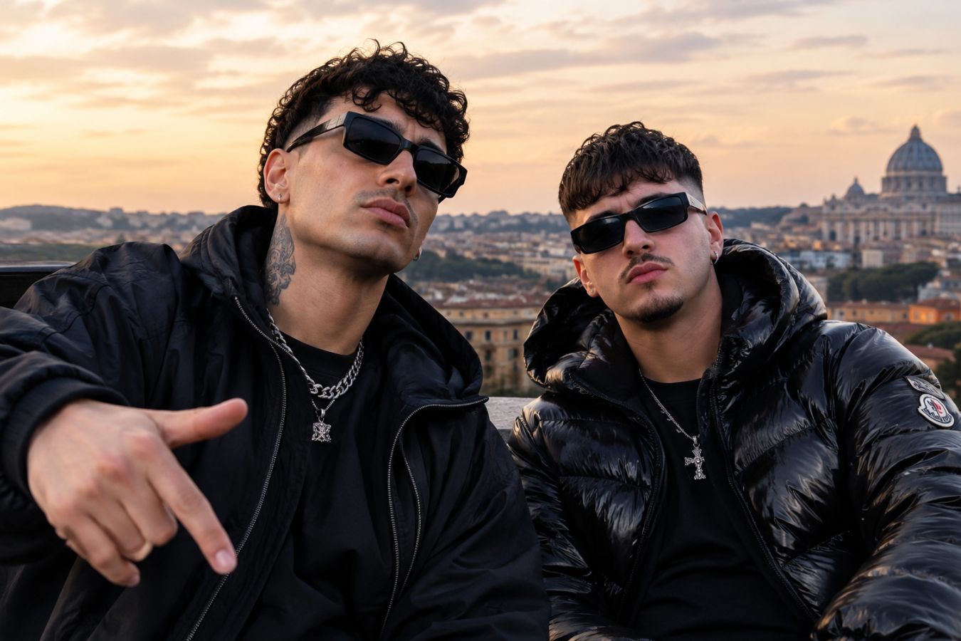 Two Italian Brothers Making Mexican Corridos Tumbados Music