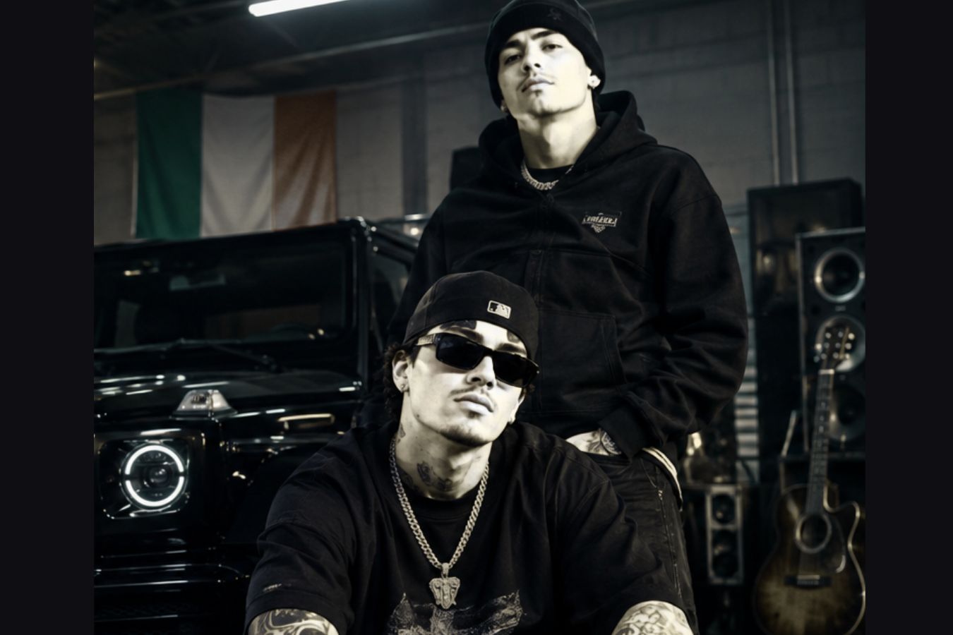 Two Italian Brothers Making Mexican Corridos Tumbados Music