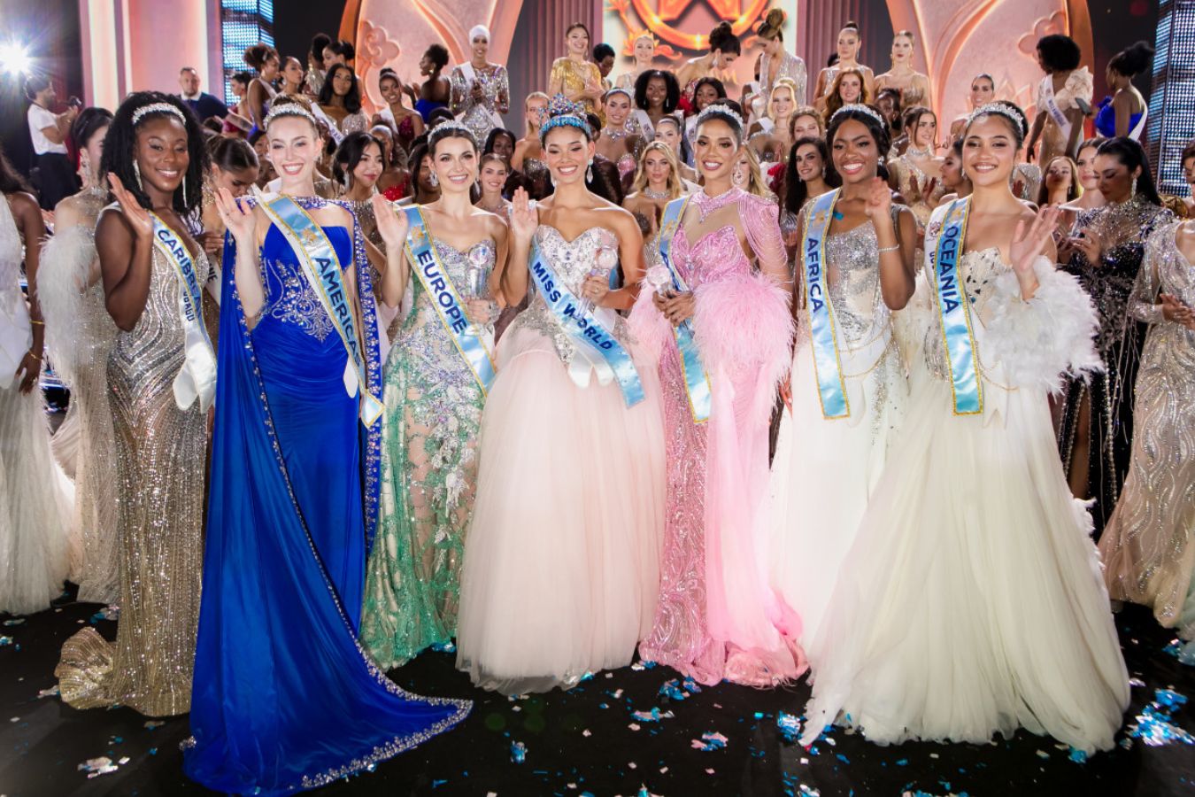 2026 Miss World Joheirry Mola with Contestanta